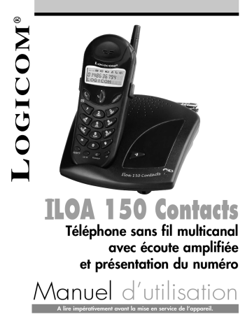 Logicom ILOA 150 CONTACTS Manuel du propriétaire | Fixfr