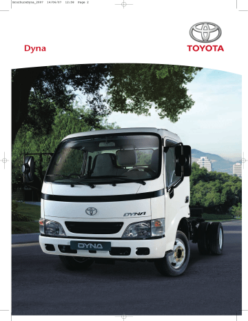 Toyota DYNA Manuel du propriétaire | Fixfr