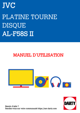 JVC AL-F58S II Manuel du propriétaire