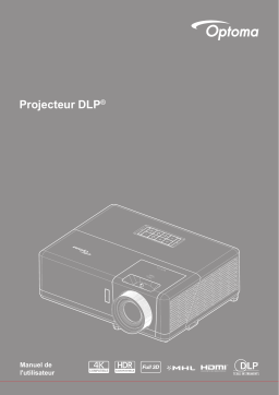 Optoma HZ39HDR projector Manuel du propriétaire