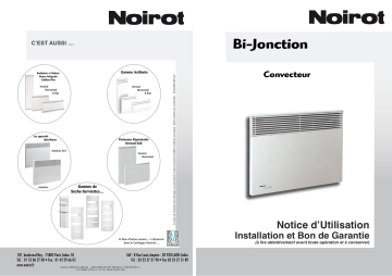 Noirot BI-JONCTION Manuel du propriétaire | Fixfr