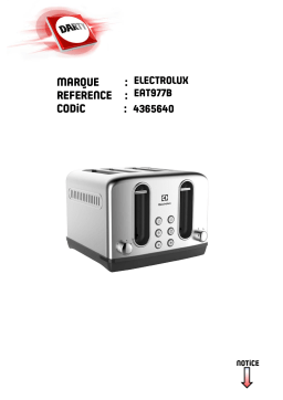 Electrolux EAT977B Manuel du propriétaire