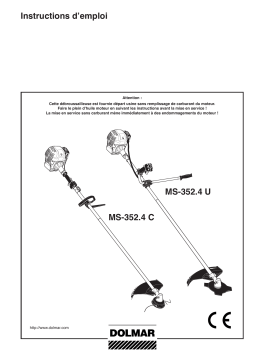 Dolmar MS352-4C Manuel du propriétaire
