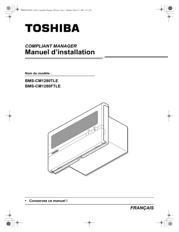 Toshiba BMS-CM1280TLE Manuel du propriétaire | Fixfr