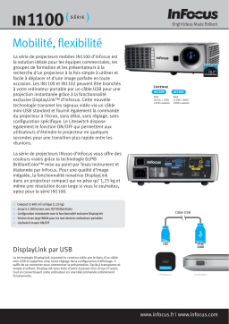 Infocus in1100 Manuel du propriétaire