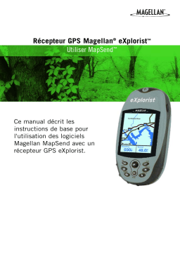 Magellan EXPLORIST MAPSEND Manuel du propriétaire