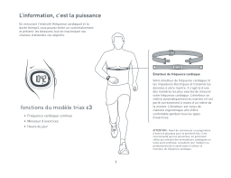 Nike TRIAX C3 Manuel du propriétaire