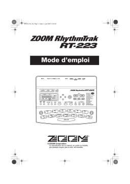 Zoom RT-223 Manuel du propriétaire