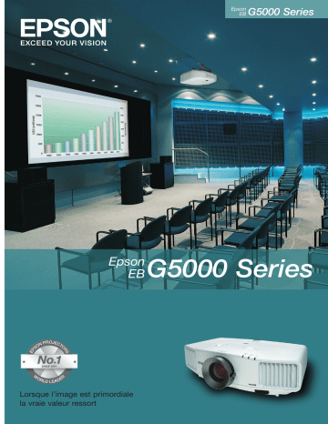 Epson EB-G5100 Manuel du propriétaire | Fixfr