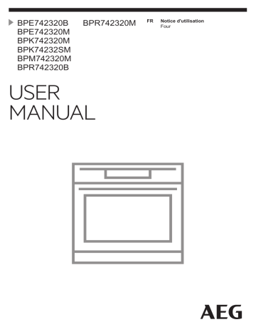 Aeg-Electrolux BPE742320M Manuel du propriétaire | Fixfr