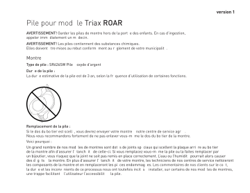 Nike ROAR Manuel du propriétaire | Fixfr