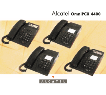 Alcatel-Lucent OmniPCX 4400 Manuel du propriétaire | Fixfr