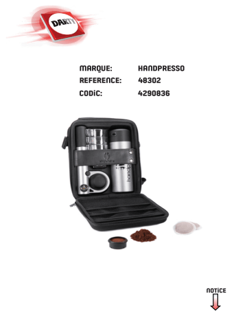 HANDPRESSO 3 TASSES | CAFFEO BARISTA T (F731-101) AUTOMATIQUE | 1007 AROMA SIGNATURE DELUXE | Melitta LOOK THERMLOOK V THERM TIMER 1025-17 BLANC/ACIERLOOK V TIMER 1025-08 Manuel du propriétaire | Fixfr