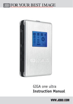 JOBO GIGA one ultra Manuel du propriétaire