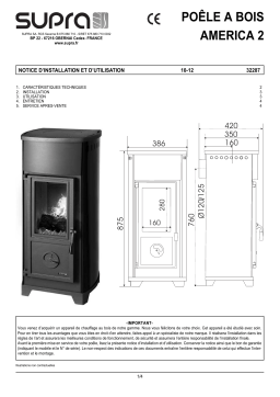 Supra AMERICA2 Manuel du propriétaire
