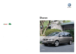 Volkswagen SHARAN Manuel du propriétaire