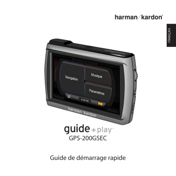 Harman Kardon GPS-200 (GER, AUT, CH) [GPS-200GSEC] Manuel du propriétaire | Fixfr