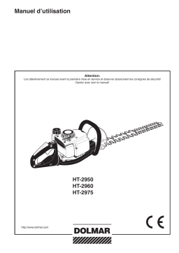 Dolmar HT-2950 Manuel du propriétaire