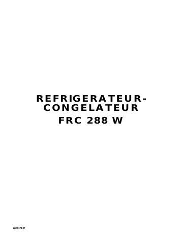 Faure FRC288W Manuel du propriétaire | Fixfr