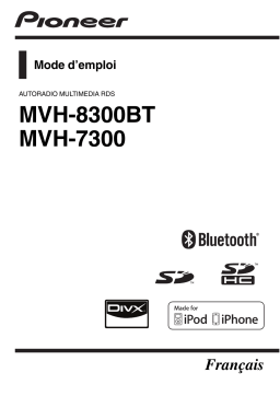 Pioneer MVH-7300 Manuel du propriétaire