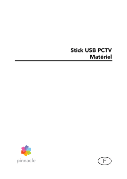Pinnacle PCTV USB-STICK Manuel du propriétaire