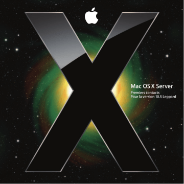 Apple Mac OS X Server 10.5 Leopard Manuel du propriétaire | Fixfr