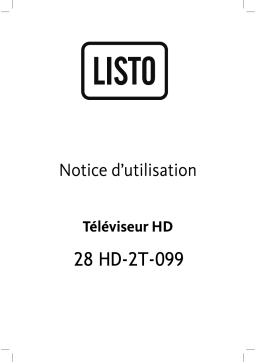 Listo 28 HD-2T-099 Manuel du propriétaire