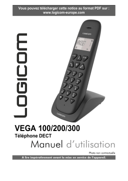 Logicom VEGA 100 Manuel du propriétaire