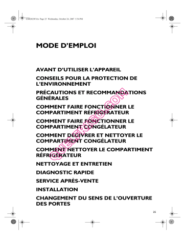 AM 325.1 | LADEN CO190 Manuel du propriétaire | Fixfr