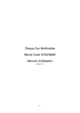 Emtec HDD MOVIE CUBE S800 Manuel du propriétaire