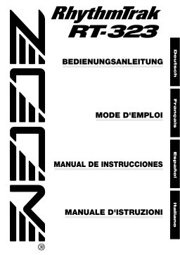 Zoom RT-323 Manuel du propriétaire