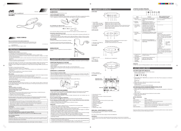 JVC XA-MP2 Manuel du propriétaire | Fixfr