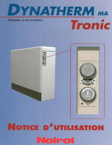 Noirot DYNATHERM MA Manuel du propriétaire | Fixfr