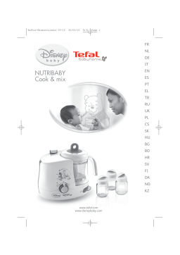 Tefal BABY HOME NUTRIBABY Manuel du propriétaire