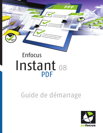 ENFOCUS SOFTWARE INSTANT PDF 08 Manuel du propriétaire | Fixfr