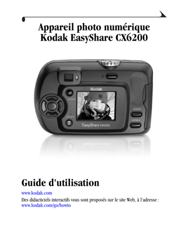 Kodak CX6200 Manuel du propriétaire | Fixfr