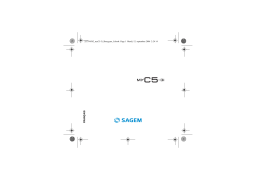 Sagem MYC5-3I Manuel du propriétaire