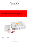 Manuel DOP156 Yaourti&egrave;re fromag&egrave;re | AI Chat &amp; PDF