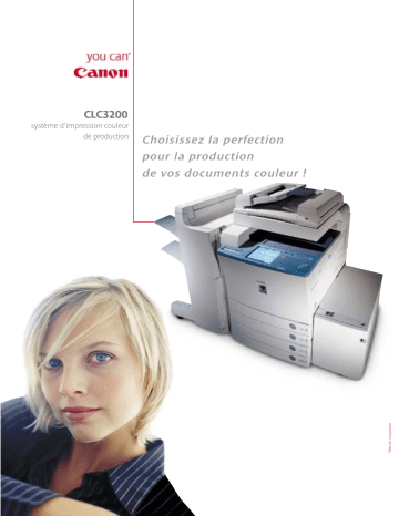 Canon CLC 3200 Manuel du propriétaire | Fixfr