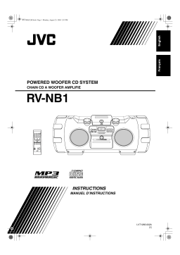 JVC RV-NB1 Manuel du propriétaire