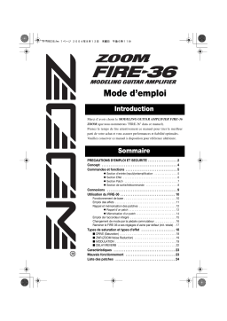 Zoom FIRE-36 Manuel du propriétaire