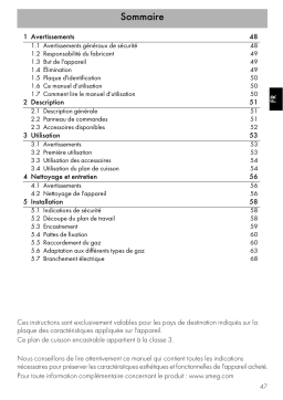 Smeg SR84AOGH Manuel du propriétaire