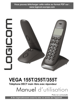 Logicom VEGA 255T Manuel du propriétaire