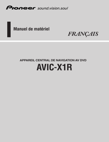 Pioneer avic-x1r Manuel du propriétaire | Fixfr