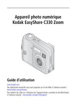 Kodak EasyShare C330 Manuel du propriétaire