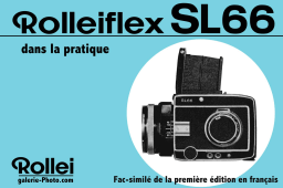 Rollei Rolleiflex SL66 Manuel utilisateur