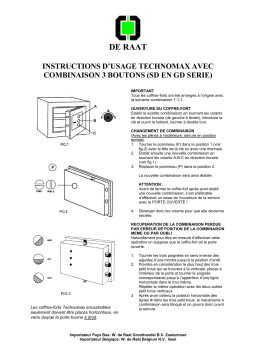 Technomax GMD Manuel du propriétaire