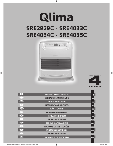 SRE4033C | QLIMA SRE4035C Manuel du propriétaire | Fixfr