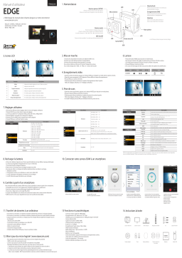 Isaw Edge Actioncam Manuel du propriétaire