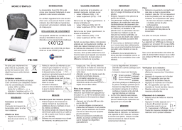 Fysic FB-100 Manuel du propriétaire